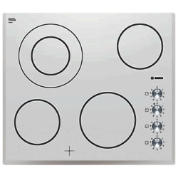 Bosch PKF659C17E Ceramic Hob, White